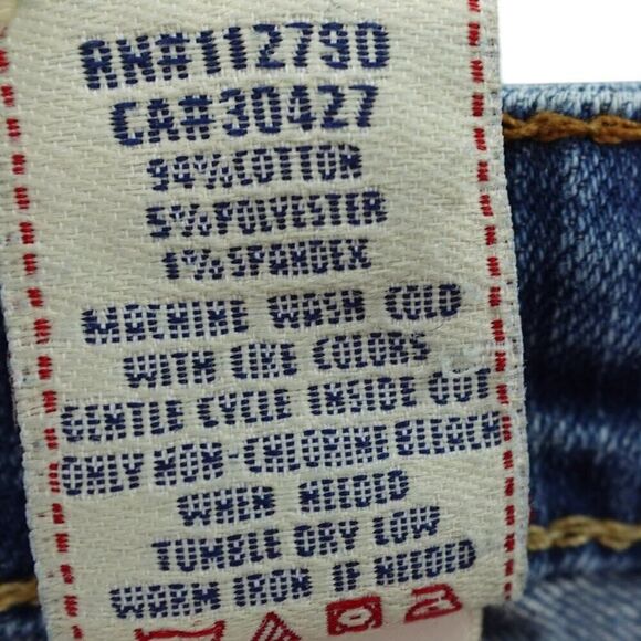 True Religion Ankle-Length Blue Jeans Size 26 USA - Picture 15 of 15